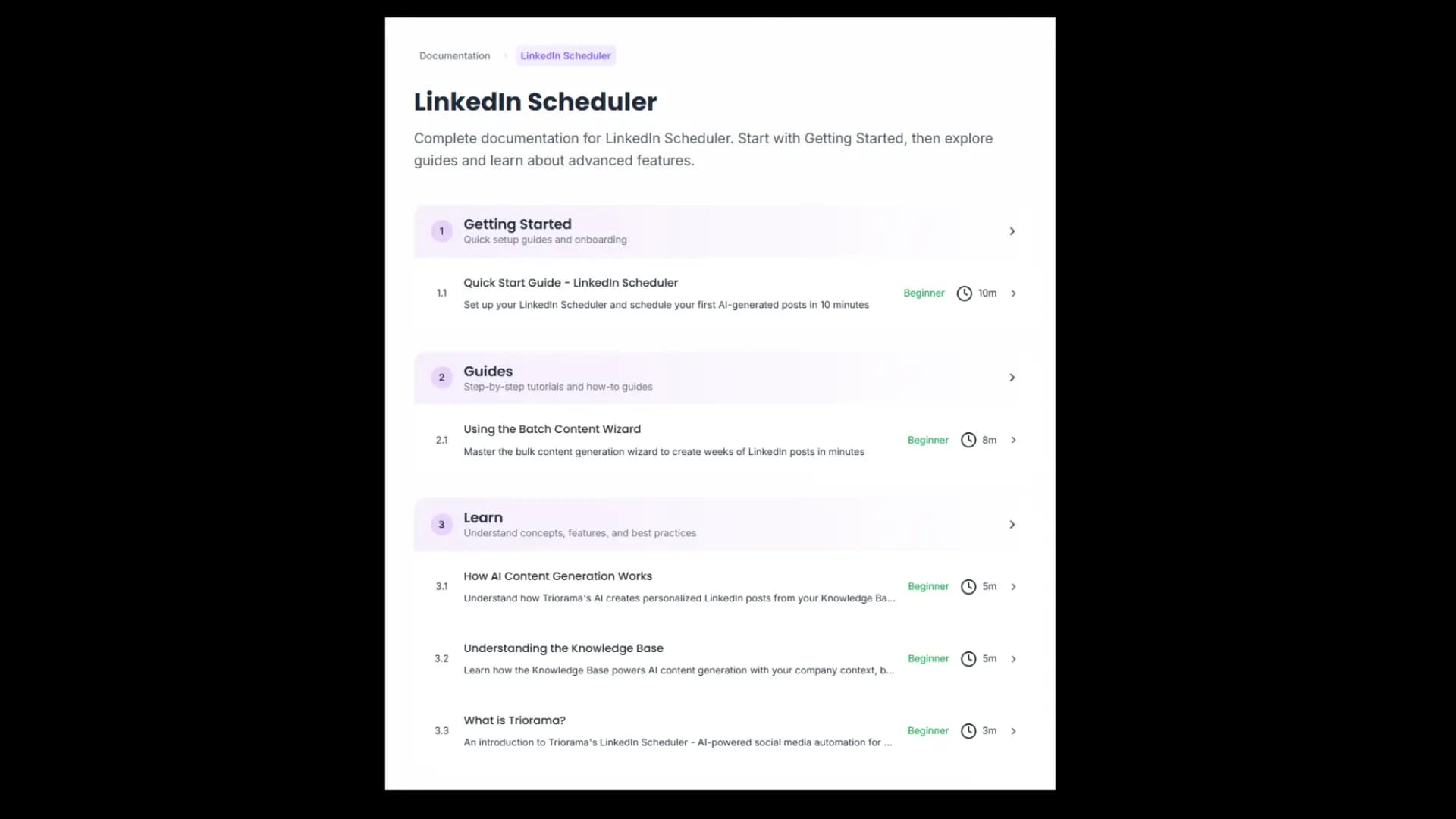 We Actually Documented Things screenshot